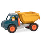 Battat - Yellow Dump Truck - Classic Toddler Trucks - Kids Construction Toys - Soft Rubber Wheels - 18 Months + - Dump Truck