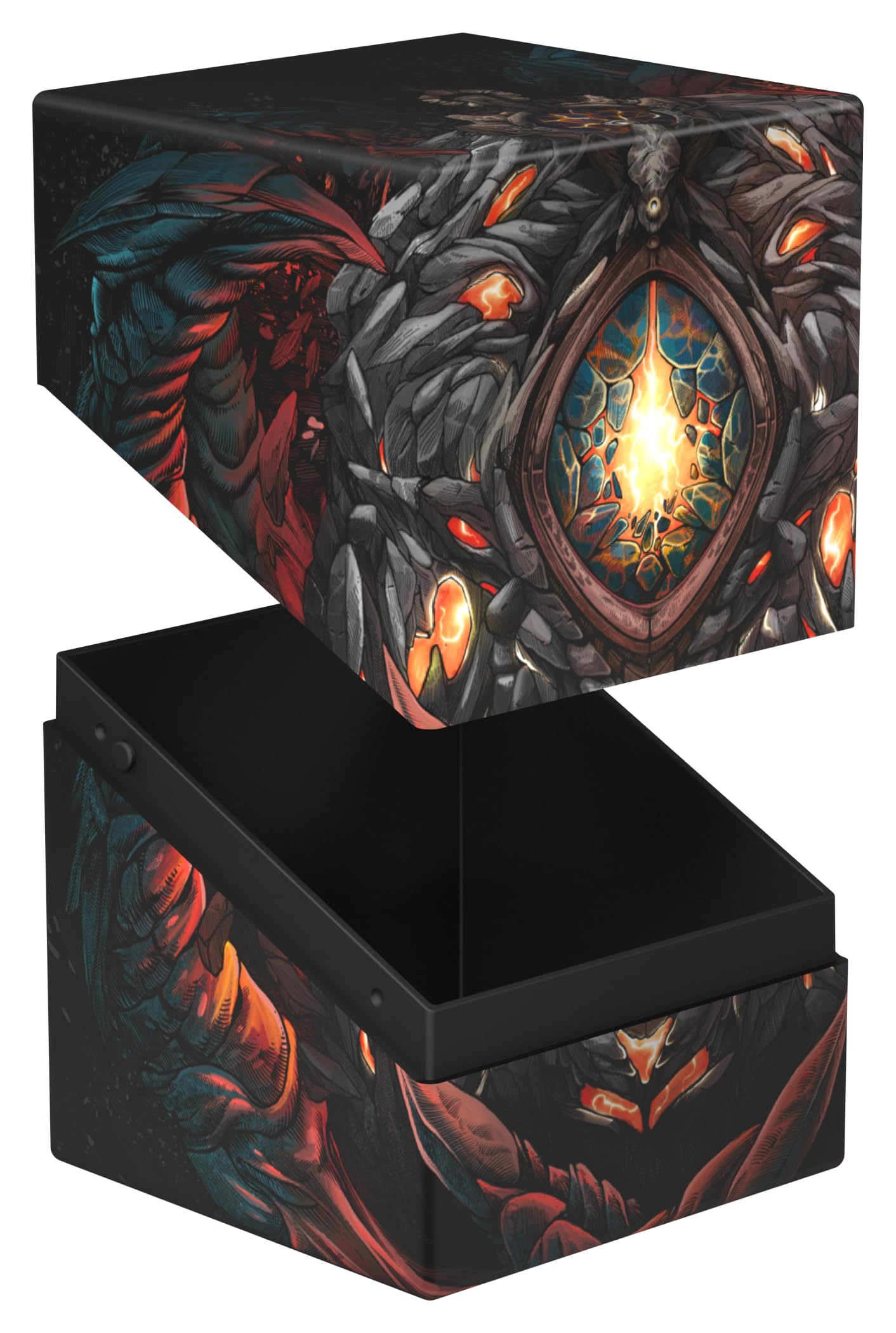 Ultimate Guard RTE Boulder 100+ - Magic: The Gathering Mox Jasper - Blue - 78% Renewable Resources - Model UGD011585