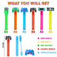 Uoyoi Video Game Party Favors,24Pcs Video Game Bubble Wands For Kids,Cute Game Controller Bubble Wand For Gamer Birthday,Game On