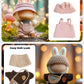 (4-Pack) 17cm Clothes Set  Black Plaid Outfit & Pink Plaid Dress Set with Bow Clip and Metallic Details  Cute Pink Clothing  Knitted Doll Clothes with Hat & Crossbody Bag for 17cm Doll