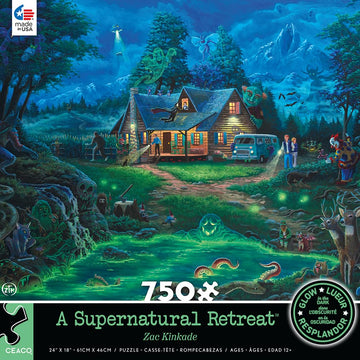 Ceaco - A Supernatural Retreat - Glow - 750 Piece Jigsaw Puzzle