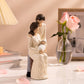 Elegondrar New Parents And Baby Figurines, Gifts For New Mom And Dad, Ideal For First Mothers Day, First Fathers Day, Hand Paint