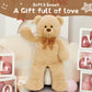 Tezituor Big Teddy Bear Stuffed Animal  36 Large Plush Soft Bear Toys Baby Shower Decor Christmas Valentines Gifts for Girls Boys Girlfriends  Brown