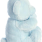 Aurora® Snuggly Comfy™ Bear - 10-Inch Blue Stuffed Animal, Polyester, Model 20045, Perfect for Imaginative Play and Comfort