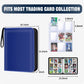 HESPLUS 900 Pockets Trading Card Album Folder  Baseball Card Binder with Sleeves  Collectible Trading Album for Baseball Cards  Trading Cards  Football Cards  MTG  TCG  Game Cards  Sports Cards -Blue