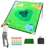 Sjehome Golf Chipping Game, 70''X70'' Play Outdoor Sticky Golf For Adults, Indoor Golf Practice For Family Yard Game (Chipping G