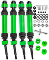 RCMYou RC Drive Shaft CVD Axles Upgrades Part for 1/10 Slash VXL 4X4,Rustler VXL 4X4,Stampede VXL 4X4,#45 Steel Front Rear Drive