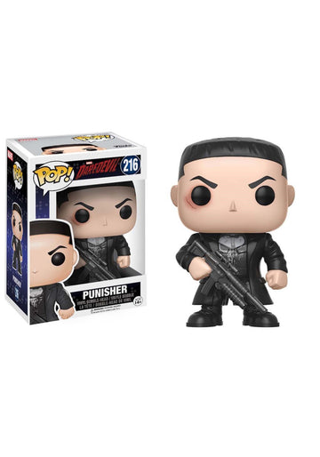 Funko POP! Daredevil TV - Punisher Vinyl Figure, Standard Size, Black, Model 11092