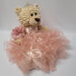 KINNEX COLLECTIONS SINCE 1997 20 Quince Anos Quinceanera Last Doll Teddy Bear with Dress (Centerpiece) ~ ARC16832-30R (Rose Gold