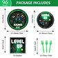 96 Pcs Video Game Plates And Napkins Party Supplies Gaming Party Tableware Set Green Gamer Party Decorations Favors For Kids Bir