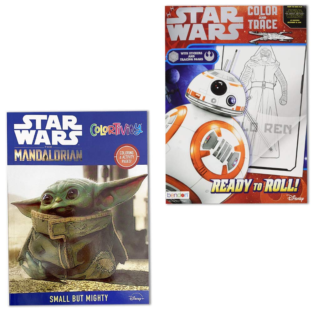 Star Wars Coloring Book Ultimate Set ~ Bundle Includes 4 Jumbo Books with Over 250 Pages (Star Wars Party Supplies)