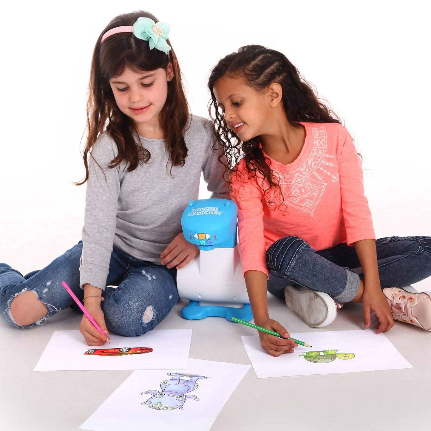 Flycatcher Toys Smart Sketcher 2.0, Learn to Draw Toy, DIY Coloring Pages, STEAM Learning Toy, Kids Toys, Birthday Gift for Girl