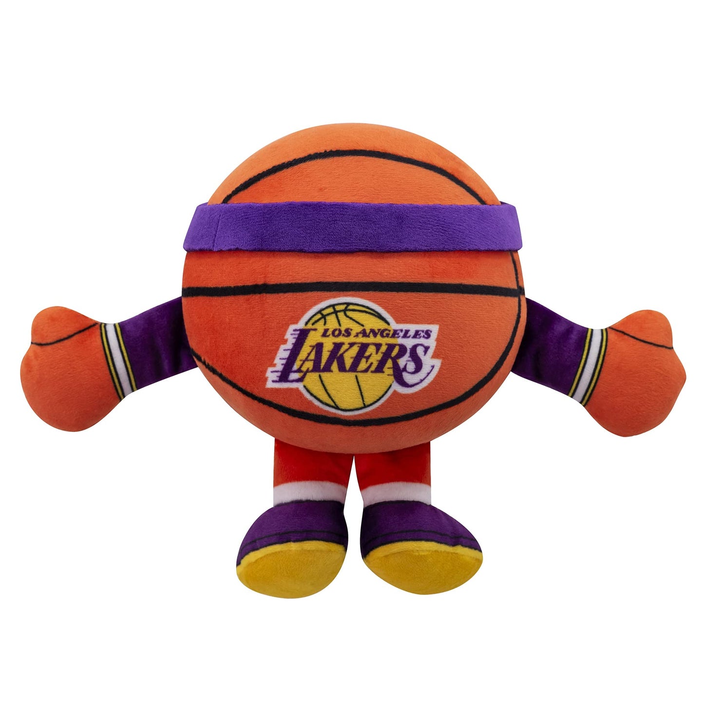 Bleacher Creatures Los Angeles Lakers 8' Kuricha Basketball Sitting Plush- Soft Chibi Inspired Plush