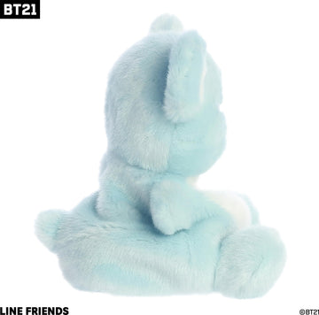 Aurora® Lovable Bt21 Palm Pals™ Koya Stuffed Animal - Collectible Fun - Delightful Cuteness - Blue 5 Inches
