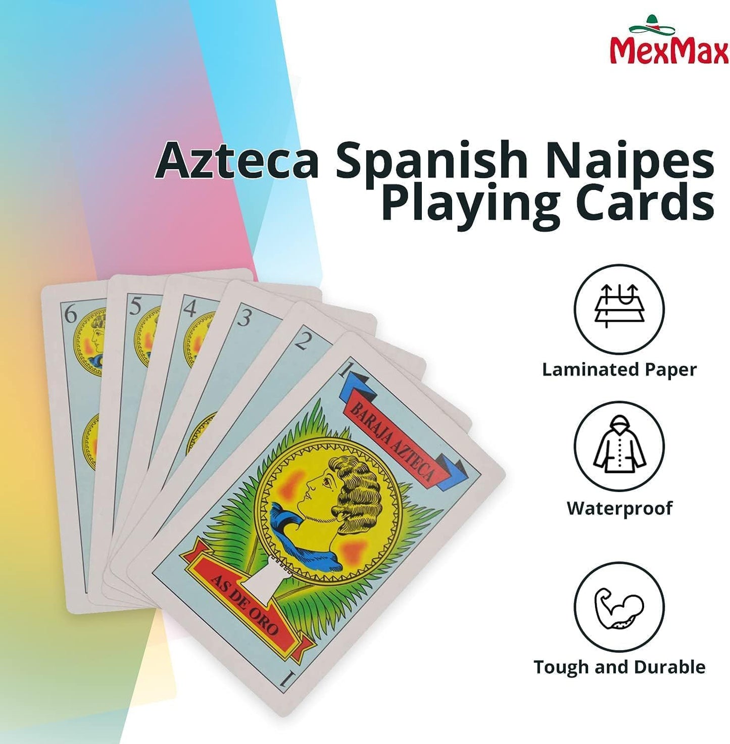 Champs Spanish Playing Cards Barajas Espanolas Originales | Spanish Deck Games 192 Cards | Baraja Espaola De Plastic | Mexican P