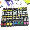 1/64 Wheels and Tires Standard 0.43In, Mixed Random (10 sets wheels/Box), Upgrade Mainline Diecast Model Cars, Miniature Vehicle