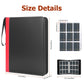 9 Pocket Trading Card Organizer, 900 Pocket Binder With Sleeves, Zippered Baseball Card Binder For Sports And Kids Collection (B