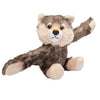 WILD REPUBLIC Wolf Plush Toy Huggers Slap Bracelet Stuffed Animal 5" Model 19556