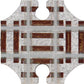 Wooden Train Track - Crossover - Made in USA