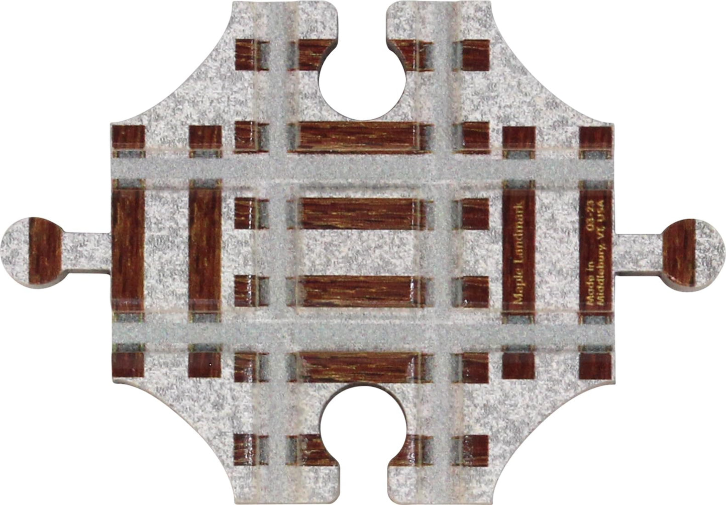 Wooden Train Track - Crossover - Made in USA