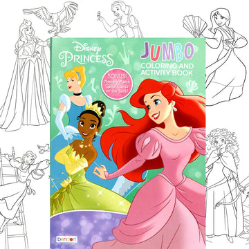 Disney Princess Coloring And Activity Book Bundle With Imagine Ink Coloring Book, Stickers And More