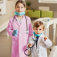 COTATERO Doctor Lab Coat for Kids with Accessories,Scientist Role Play Career Day Costume for Boys Girls for Boys Girls Age 3-12