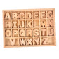 Ilsmysutra Alphabet Letter Blocks Montessori Educational Toys With Sorting Box For Baby Uppercase|Toys For Baby|Developmental Ba