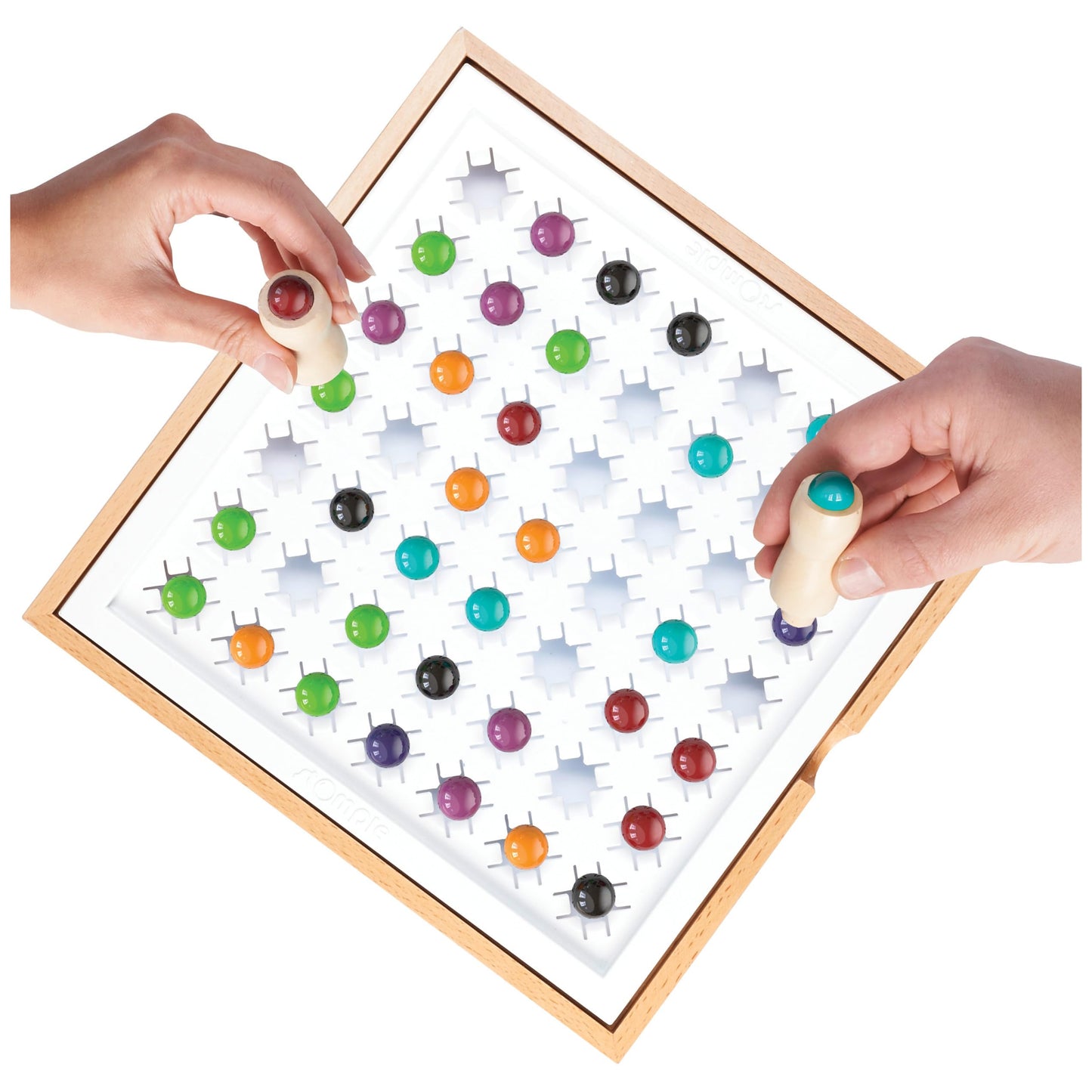 Spin Master Games Stomple Game - Fun Strategy Game for Kids 8+, Plastic, Model 6044511