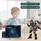 Sluban protective covering Mechanic Mech Robot Building Toys  Black Bat protective covering Mecha Building Kit with Two cutting tool  Collectible Gift for Teens Boys 8+  Compatible with Lego Mech Set