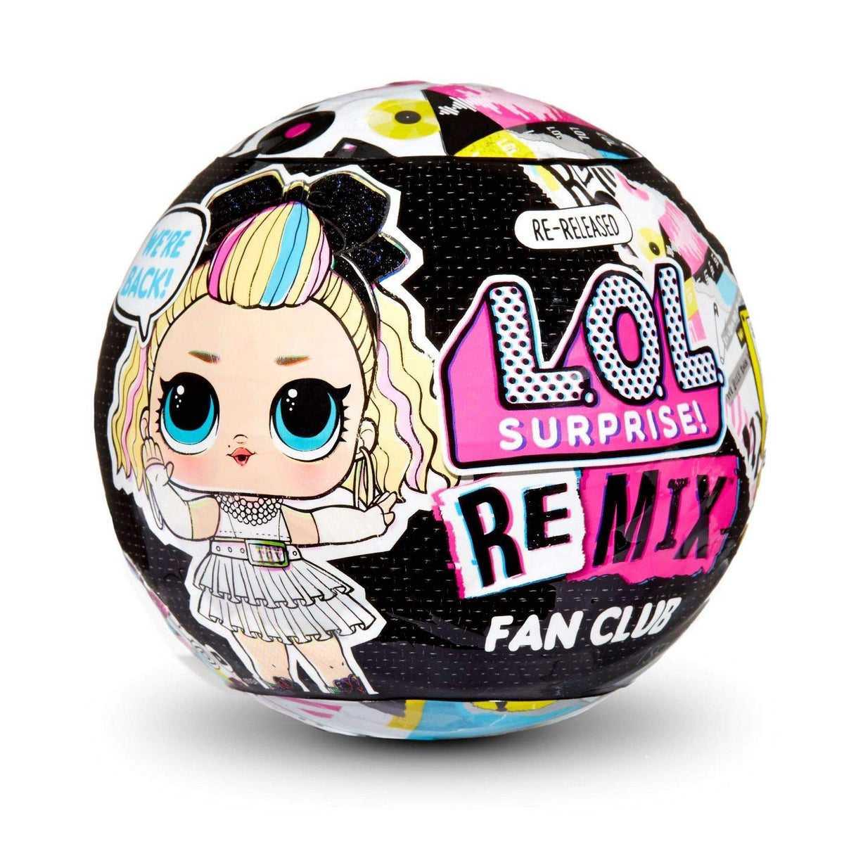 L.O.L. Surprise! Remix Fan Club  ReReleased Doll with 7 Surprises