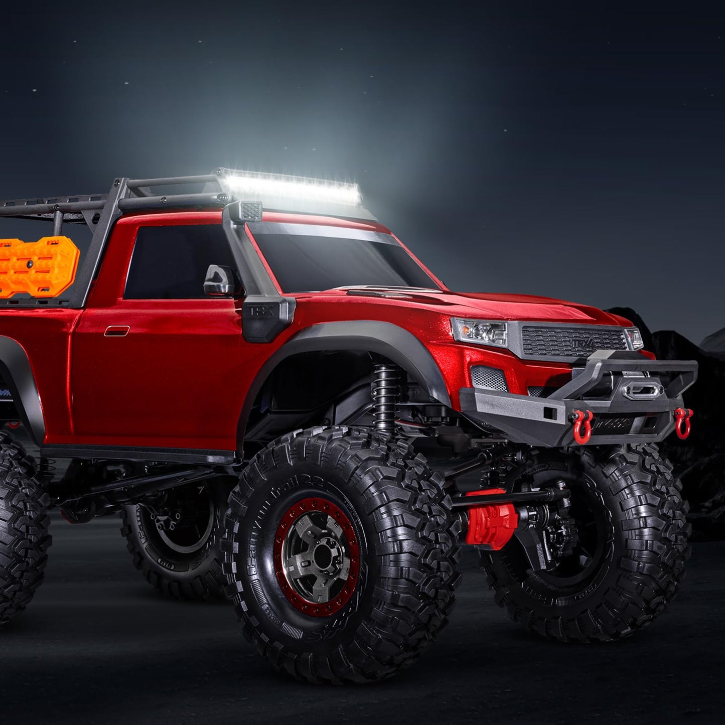 FriHobby 36 LED RC Light bar Roof LED Lamp Kit Headlights for TRX4 SCX10 & SCX10 II Traxxas Slash 2WD 4X4 Redcat Gen7 Gen 8 Craw