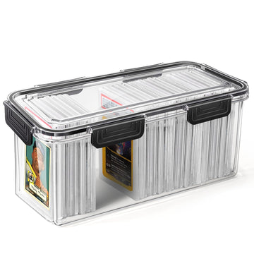 Graded Sports Card Storage Box, Trading Card Storage Box, Graded Card Slab Storage Case Fits Psa Bgs & Sgc