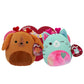 Squishmallows Original 8-Inch Finley And Corinna Valentine’S Day 2-Pack Plush - Ultrasoft Official Jazwares Plush