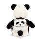 Jellycat Backpack Puppy Stuffed Animal, 8.5'' | Dogs & Puppies Plush Toy | Classic Children'S Gift