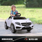 Licensed Mercedes Benz Electric Car For Kids By Tobbi,Toddler Electric Vehicle,Children Ride On Toy With Parental Remote Control/Double Doors/5 Point Safety Belt/Led Lights For Ages 3+