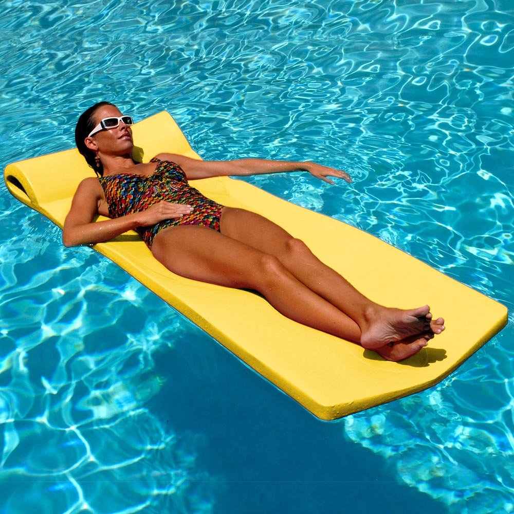 Pool Mate Xx-Large Foam Pool Float, Yellow