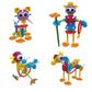 Basic Fun K'NEX Kid Farmin' Friends Building Set, 65 Pieces, Multicolor, STEM Toy for Preschoolers, Model 85052