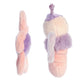 Ebba Playful Flutterflies Flutterfly Rattle & Crinkle Set Baby Stuffed Animal - Sensory Delight - Imaginative Play - Purple 4 Inches