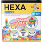 Space Enterprises Hexa Blocks Mega Set, 250 Pieces Small Size Building Blocks With Interlockiny Fit Together At Any Angle. Perfe