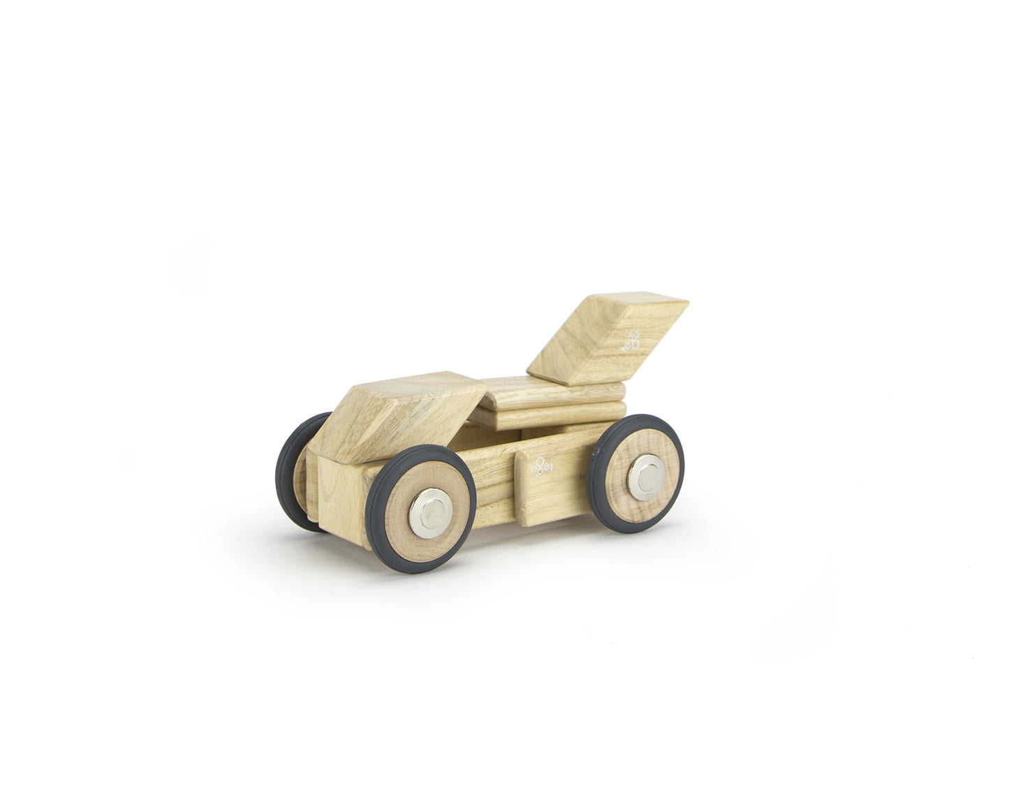 4 Pack Tegu Magnetic Wooden Wheels