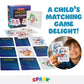 SPARK INNOVATIONS Snowman Matching Card Games  Kids Memory Game  Family Fun  Picture Cards  Preschool Activities  Christmas Game  Winter Activities