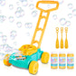 Artcreativity Bubble Lawn Mower For Kids, Electronic Bubble Blower Machine, Summer Outdoor Push Toys For Kids, First Birthday Gift For Boys And Girls (Gender-Neutral)