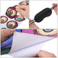 Outus Pin The Eyeball On The Zombie Halloween Party Game, Zombie Game Poster With 24 Pieces Zombie Eyeballs Stickers And 6 Pieces Black Eye Mask