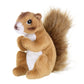 Bearington Collection Copper Plush Squirrel Stuffed Animal, 7 Inch