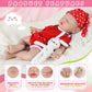 IVITA 12 inch Lifelike Sleeping Full Platinum Silicone Baby Doll Realistic Eye Closed Newborn Baby Doll Real Life Silicone Baby
