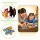 Magnetic Puzzles For Kids Ages 4-6, 20-Piece Travel Toys Dinosaur Toddler Puzzles Ages 2-4, Educational Learning Magnets, Ideal Road Trip Activities Toys For 2 3 4 5 6 Boys And Girls