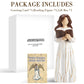 Siguejor Hand-Painted Resin Sculpture - Book Lover'S Gift | Perfect For Graduates, Students, Teachers, And Caregivers | Unique L