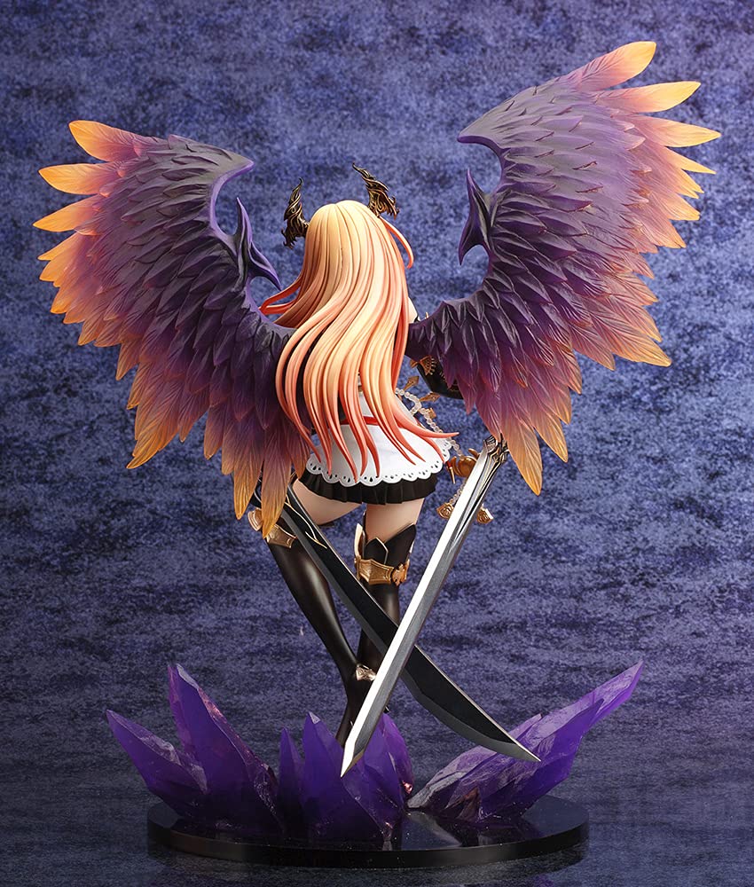 Kotobukiya Rage Of Bahamut: Dark Angel Olivia (Renewal Package Version) Pvc Statue, Multicolor 12 Inches