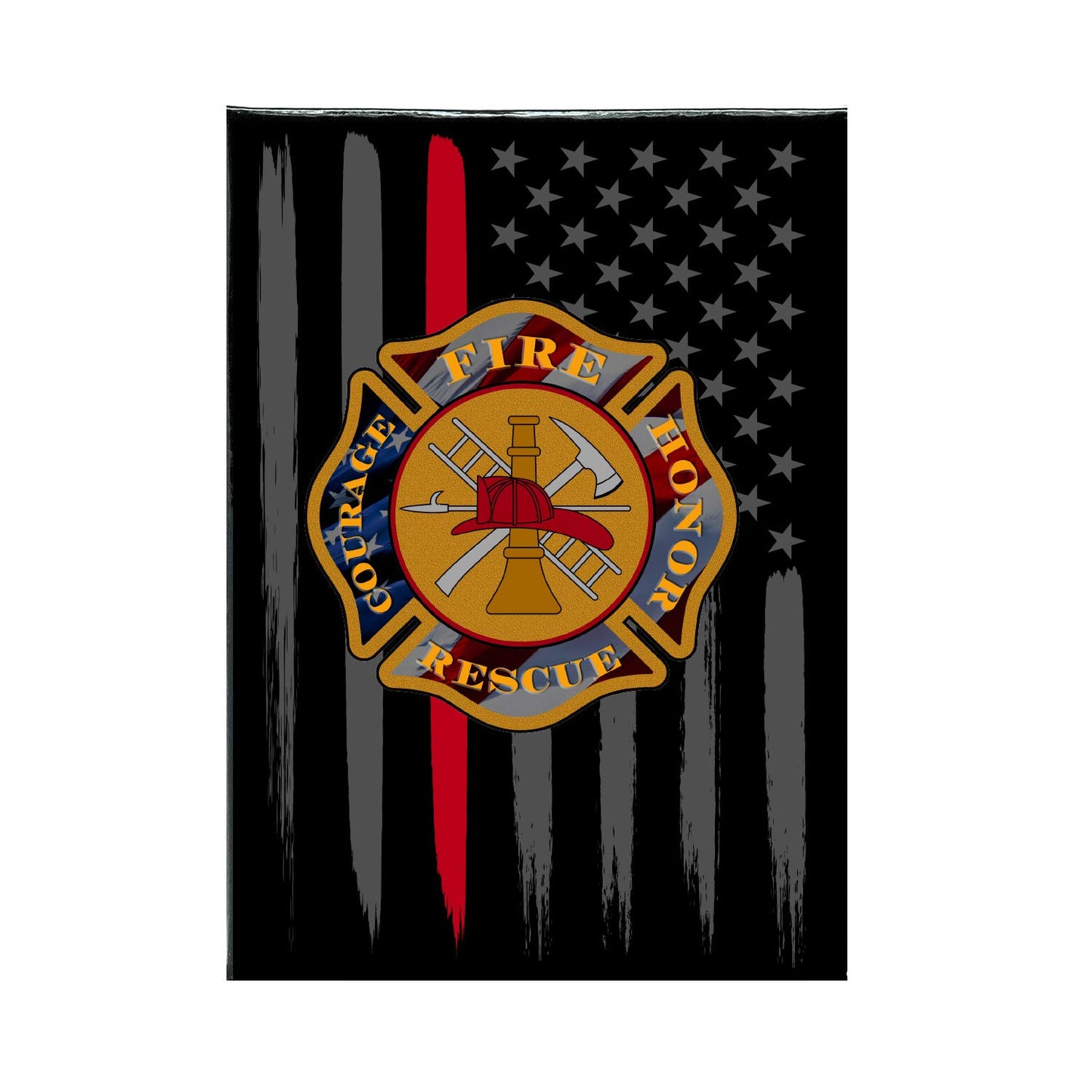 Military Gift Shop Firefighter Playing Cards - enhanced Deck for Firefighters - Firefighter Gifts | Disabled USMC Vet Owned Small Business