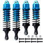 AllinRC 4PCS Aluminum Front & Rear RC Shocks for 1/10 Traxxas Slash 4x4 Shocks Rustler 4X4 Shocks Stampede 4X4 Shocks Hoss 4X4 S